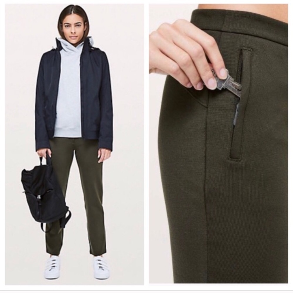 lululemon athletica Olive Green Jogger Pants